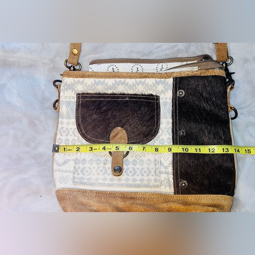 MYRA BAG Cowhide Leather Shoulder Bag - Picture 10 of 14